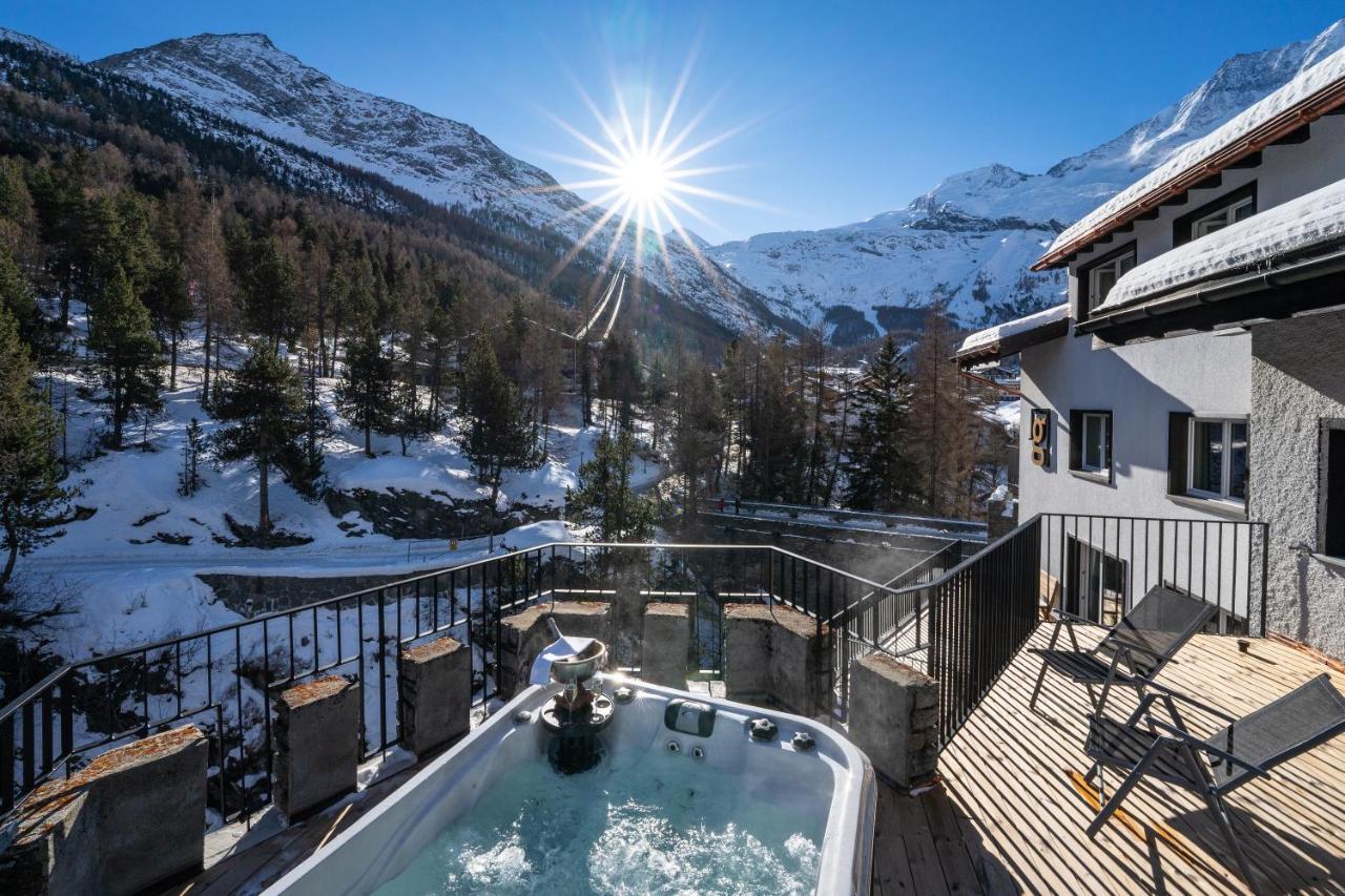 Boutique Hotel La Gorge Saas-Fee Exterior foto
